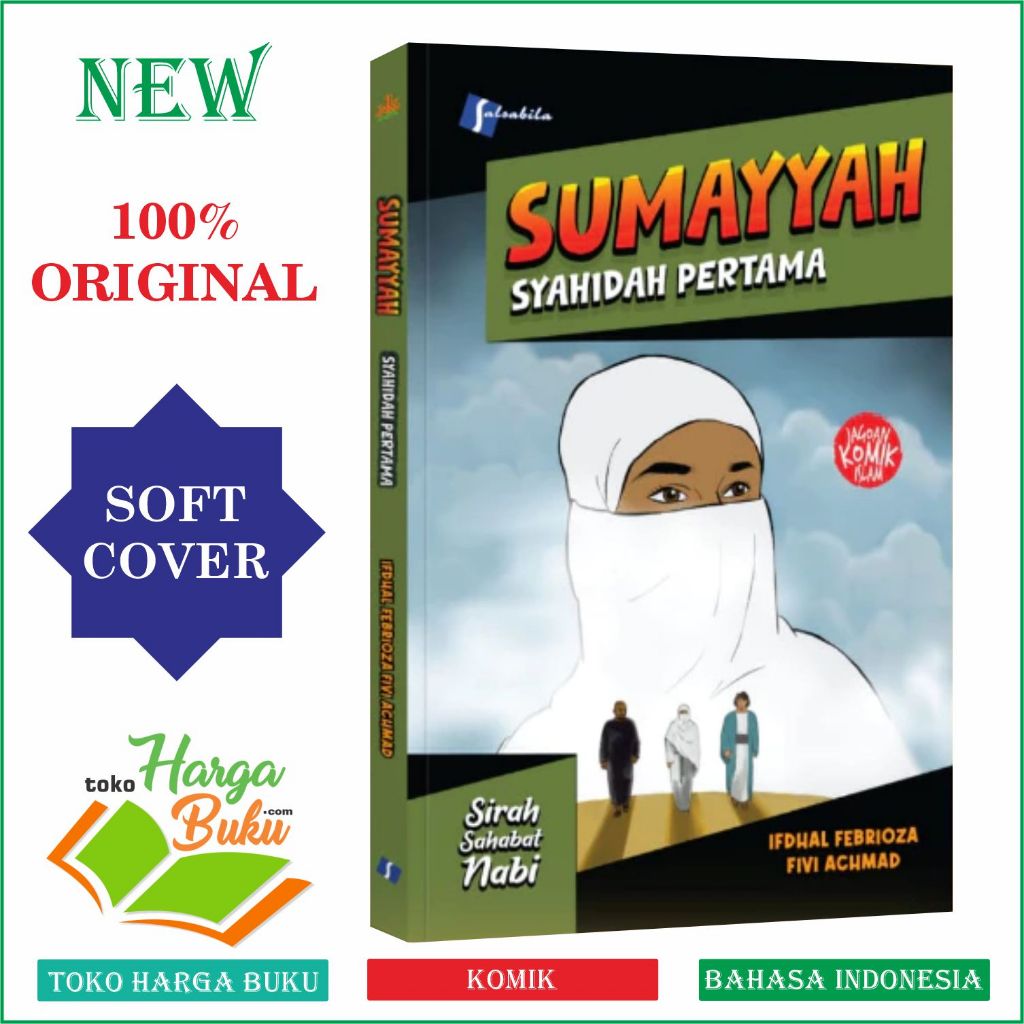 Komik Sumayyah Syahidah Pertama FULL COLOR Buku Anak Islam Sirah Sahabat Nabi Muhammad - Salsabila