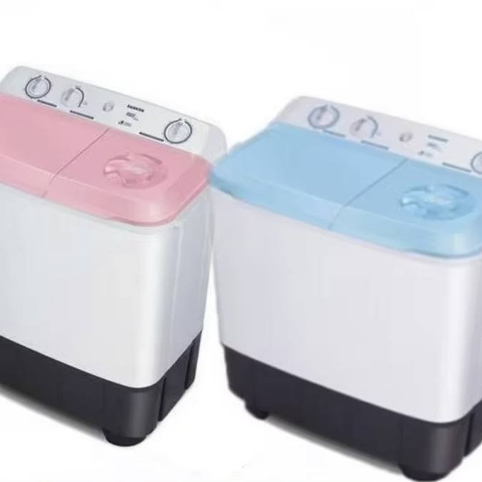 Sanken Mesin Cuci 1 Tabung 7KG TW-9110 PK/BU BIRU PINK / 7 KG TW 9110 / TW9110