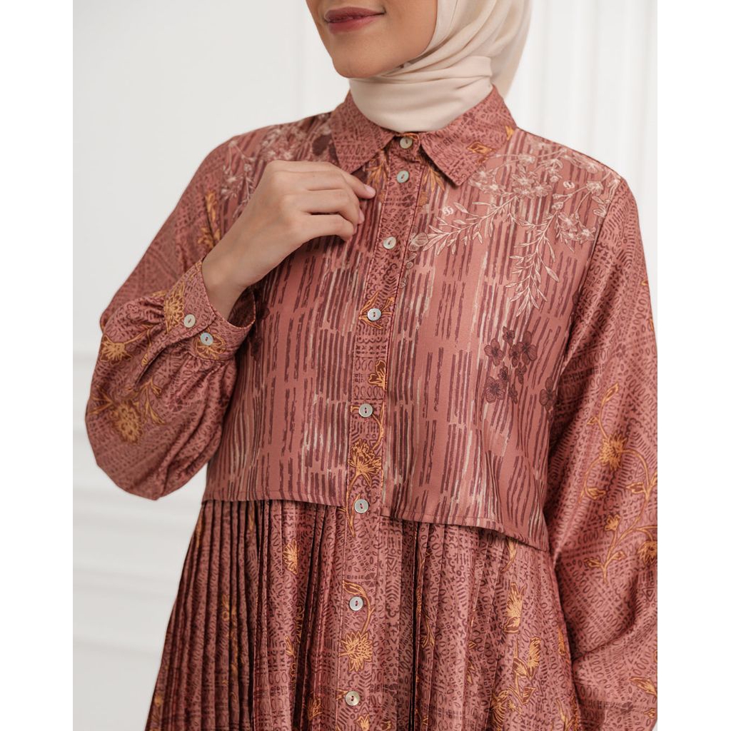 Yumna Tunic - Teracotta by Geulis