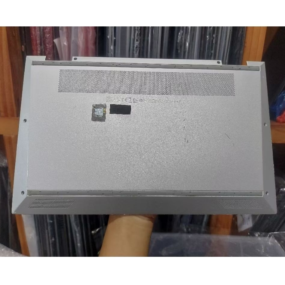 Bottom Case Casing Bawah Laptop HP Elitebook X360 1030 G8 13.3 Inch Silver dudukan baut aman