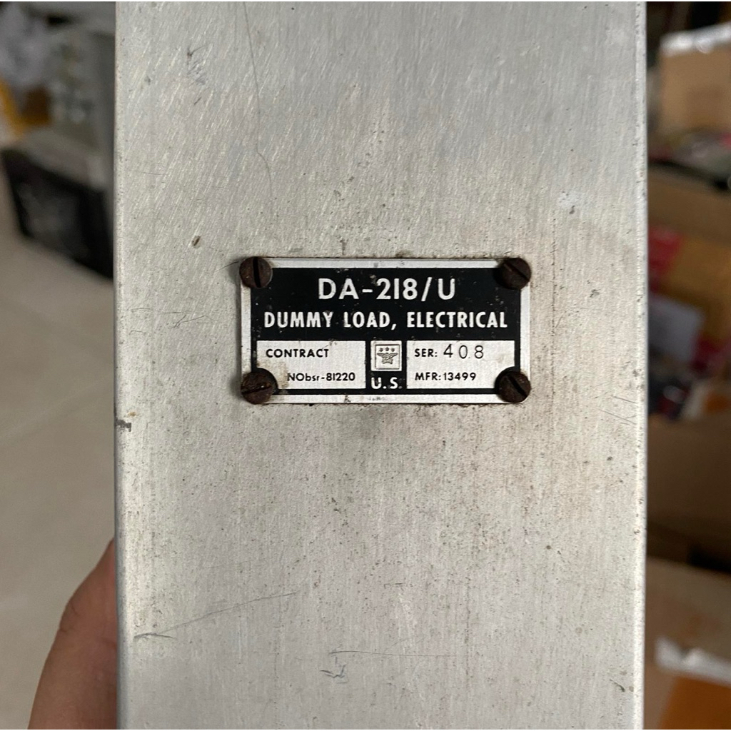 DUMMY LOAD ELECTRICAL DA-218/U