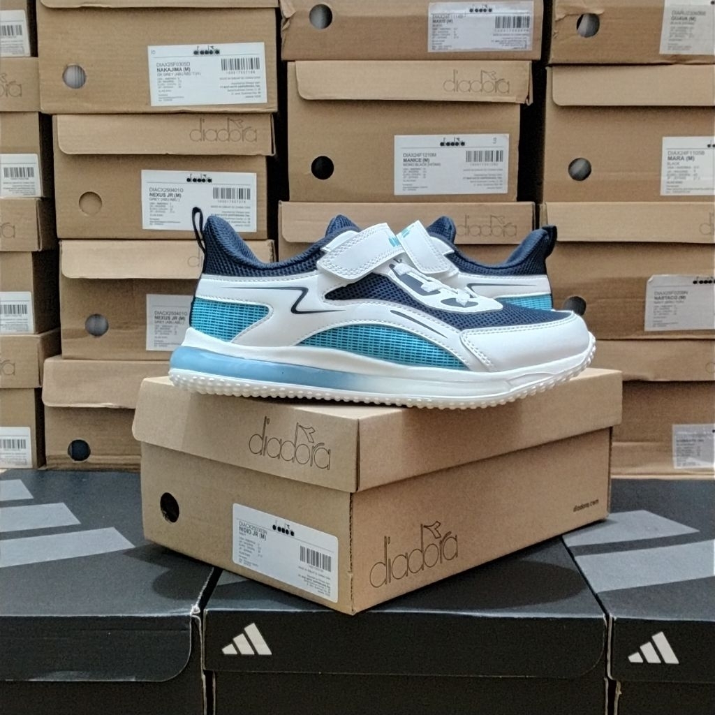 Sepatu Anak Diadora Nidio JR - Putih Original