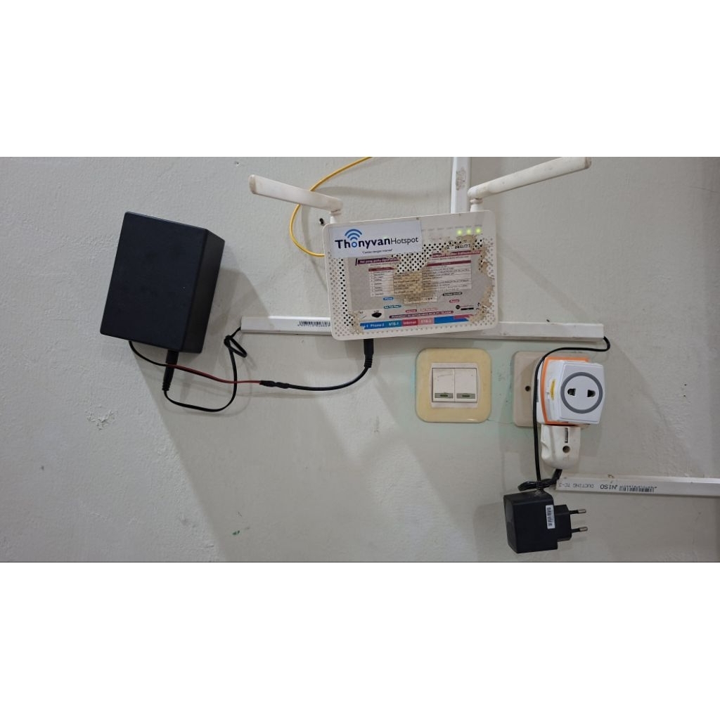 ATS DC backup 12v ups mini (indihome,indibiz,myrep, rt rw net)