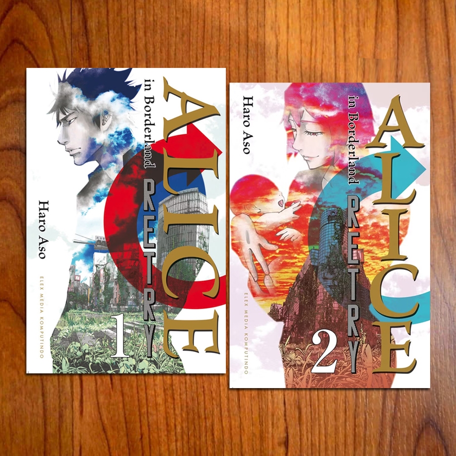 Komik Alice in Borderland - Retry Vol 1 & 2 Tamat (Paket) (Segel)