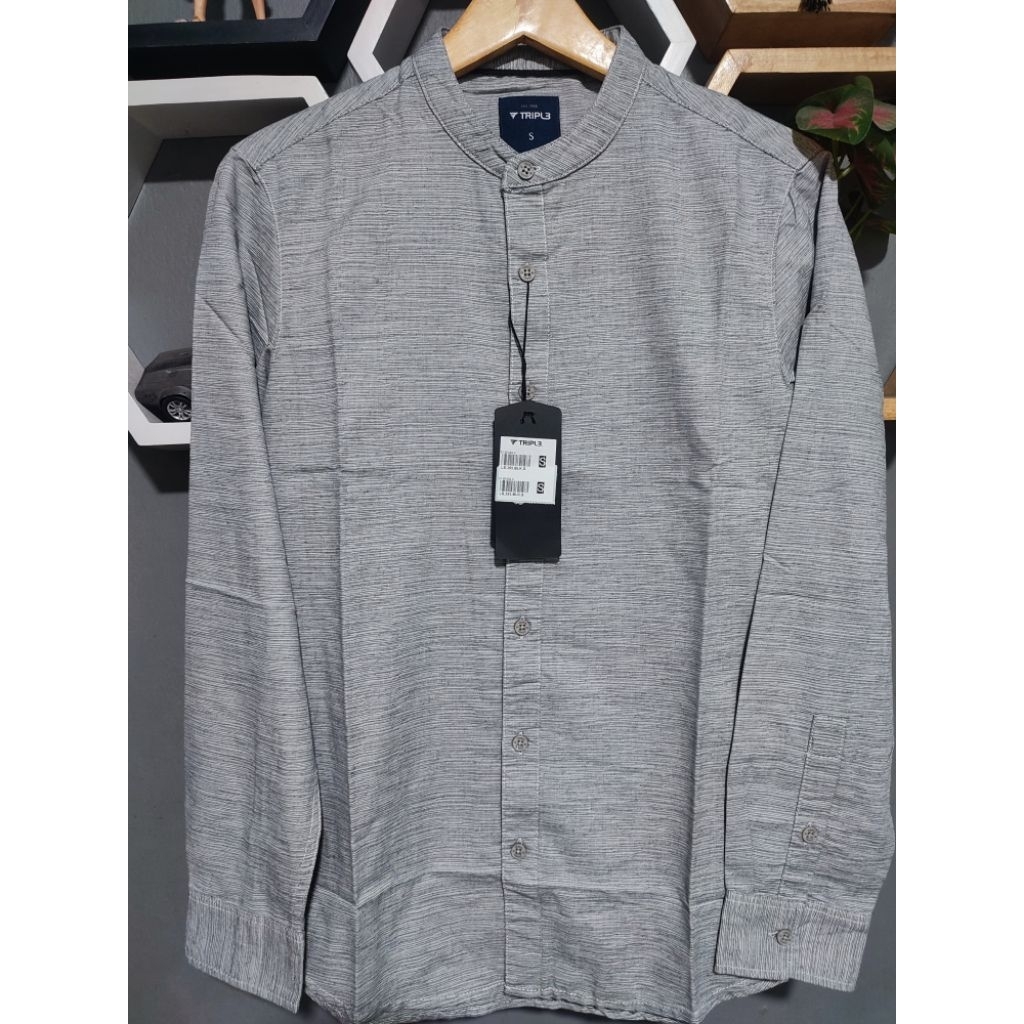 Kemeja Koko Tripl3 triple Original G
