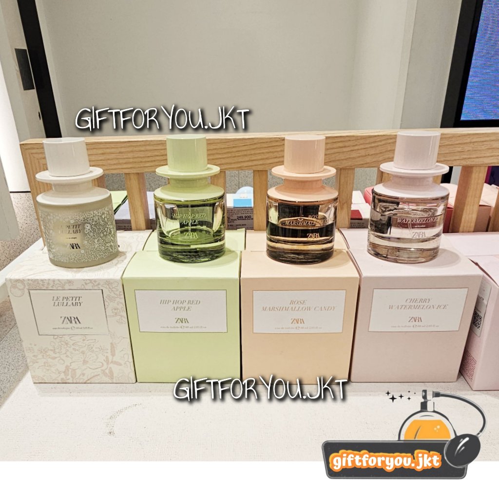 Parfum Anak Zara Kids Hip Hop Red Apple / Cherry  Watermelon Ice / Rose Marshmallow Candy / Le Petit