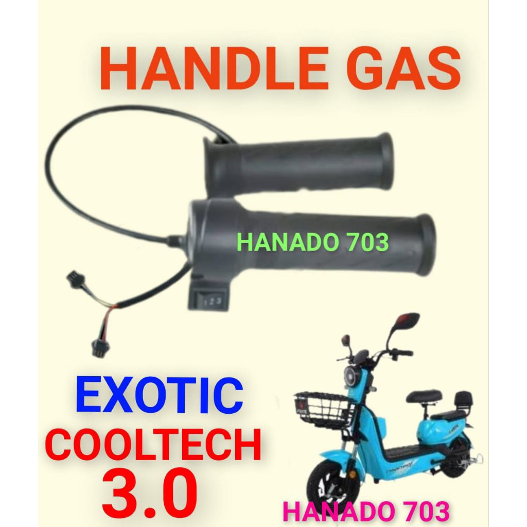 handle gas exotic cooltech 3.0 throttle gas sepeda listrik exotic cooltech 3.0