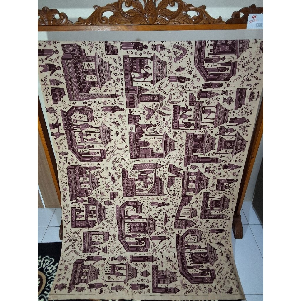 Kain Panjang Batik Motif Keratonan/Kain Panjang Batik Tulis/Kain Batik Panjang Cerita Rakyat/Kain Ba