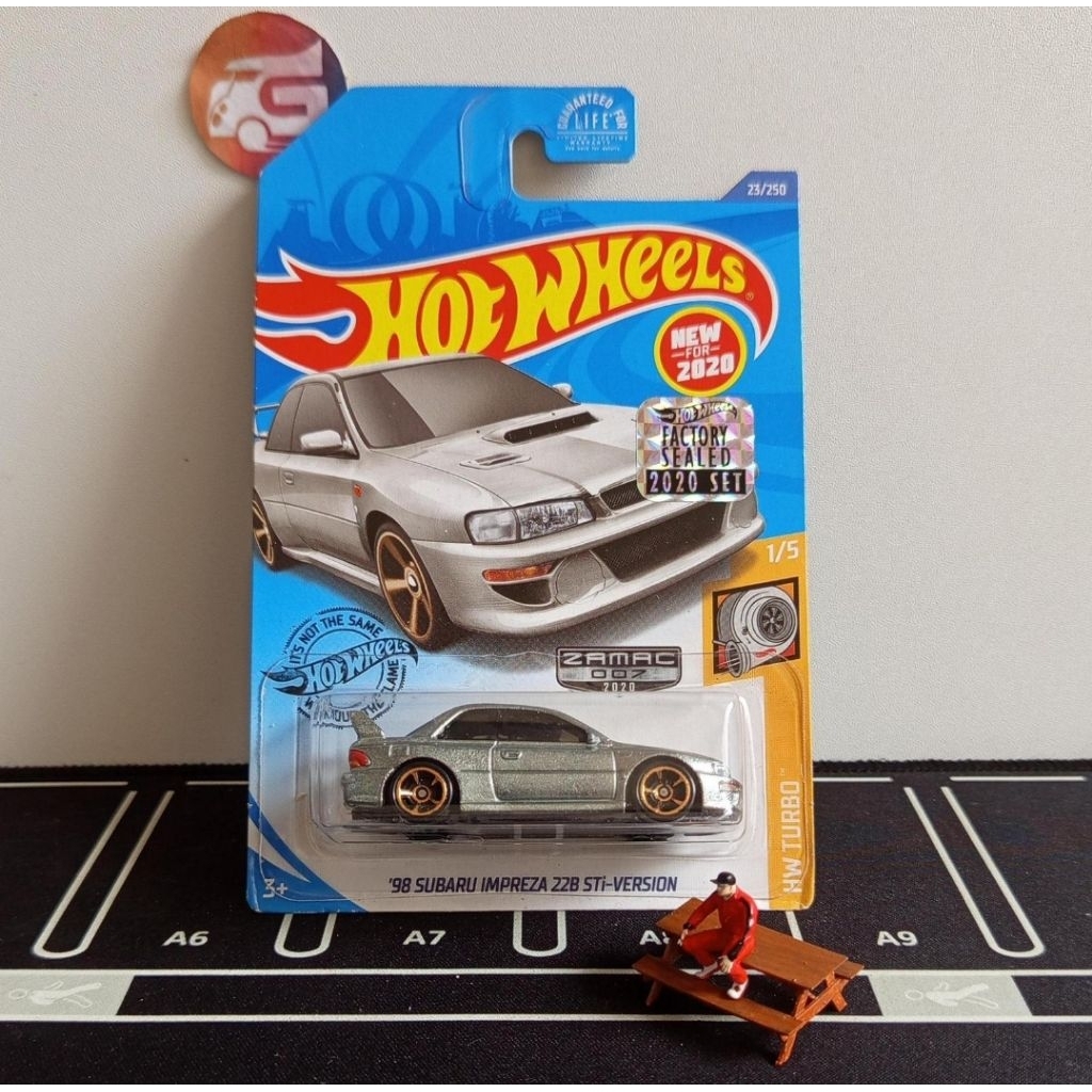 Hot Wheels 98 Subaru Impreza 22B-STi Version Zamac Factory Sealed 2020 (VHTF) - Hotwheels