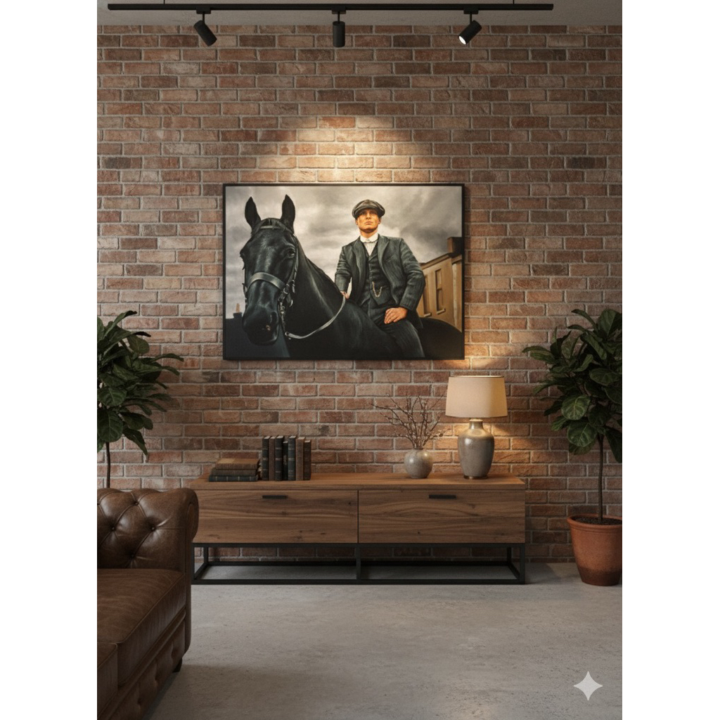 Lukisan Dinding Kanvas Thomas Shelby