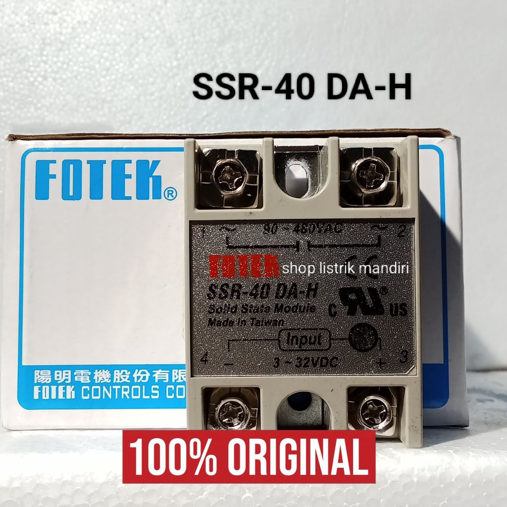 SSR-40 DA-H FOTEK solid state modul ssr40 dah original fotek