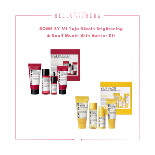 [Hello Hera] Some By Mi Yuja Niacin Brightening Snail Mucin SKin Barrier Travel Kit