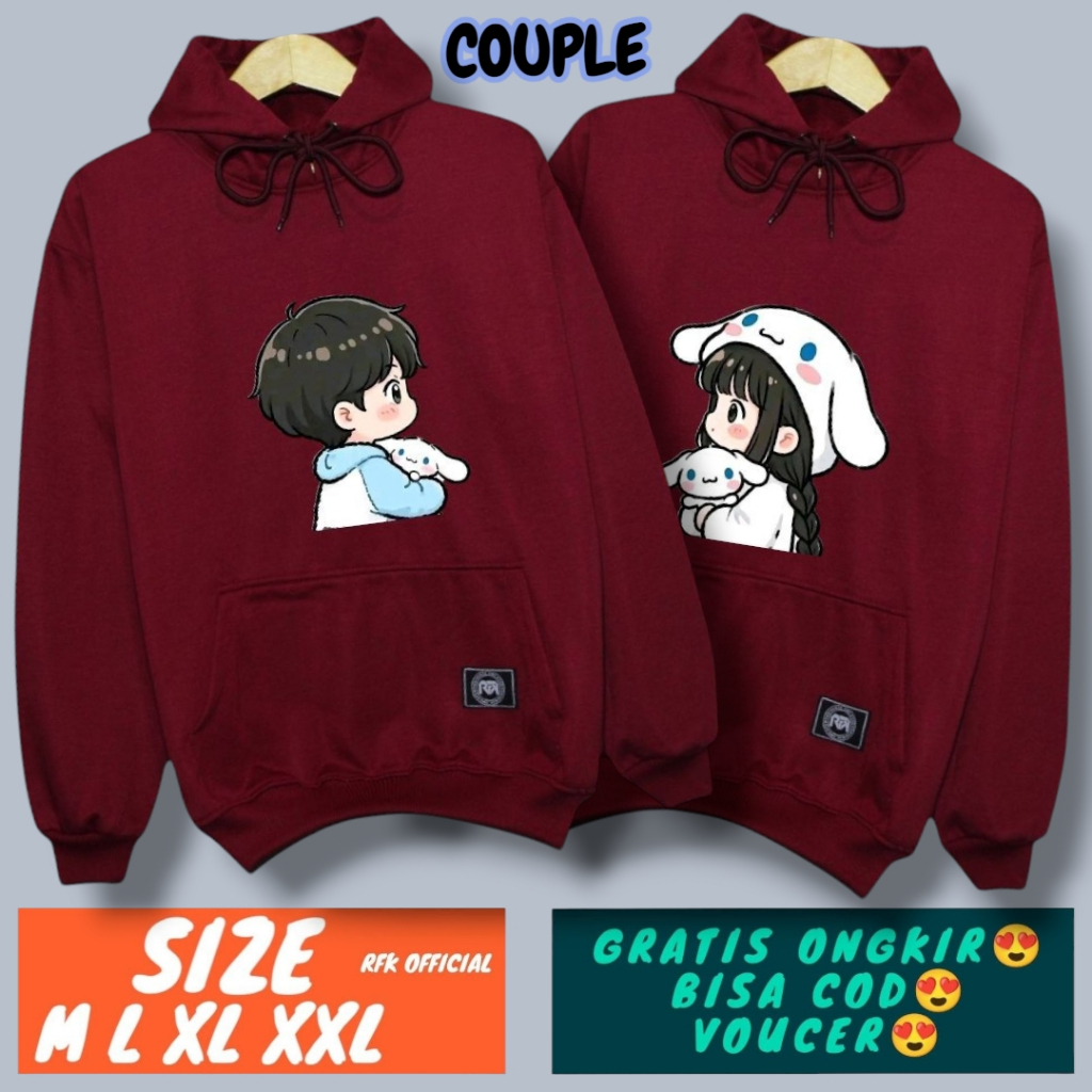 jaket couple pasangan / Sweater couple pasangan 2 pcs / Sweater couple pacar / Hodie couple pasangan