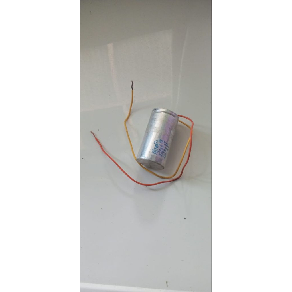 KAPASITOR  CBB60.SH.SO.C40/70/21 50/60Hz 
15uF 5% 450 VAC MESIN CUCI PANASONIC TOP LOADING NA-F80B5