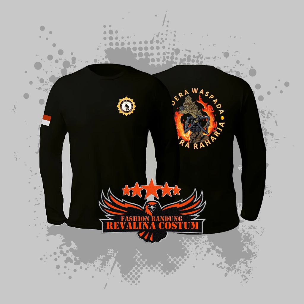 Kaos Intelkam Polri Cotton Combed 30S Nyaman