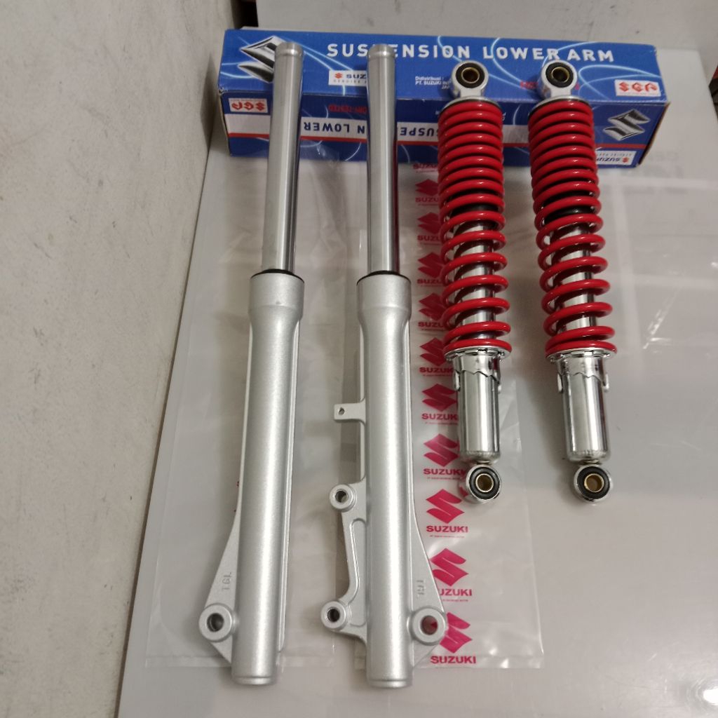 Shock depan belakang shogun 125 fl Shogun 125 sp komplit