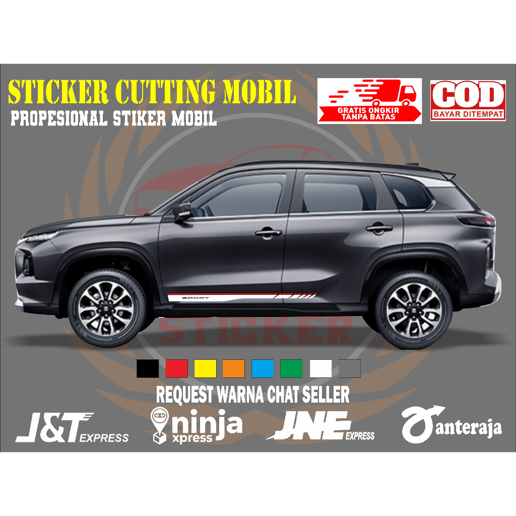 sticker mobil grand vitara sticker mobil suzuki grand vitara stiker mobil grand vitara keren