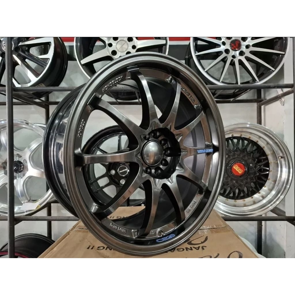velg mobil ring 18 buat innova reborn baut 5 model CE28 VOLK RAYS pelek mobil r18 mobil terios rush 