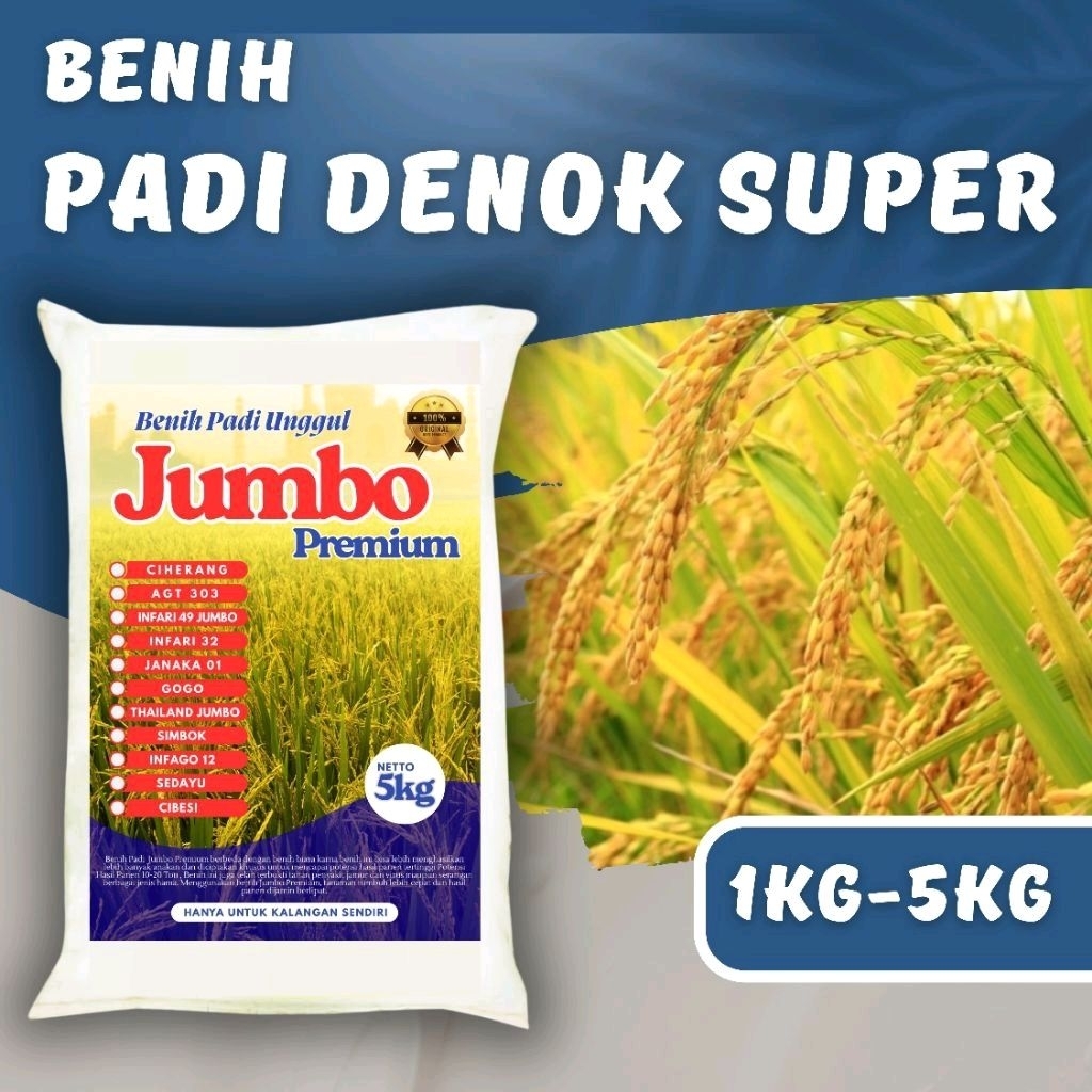 BENIH PADI DENOK SUPER KEMASAN 5KG