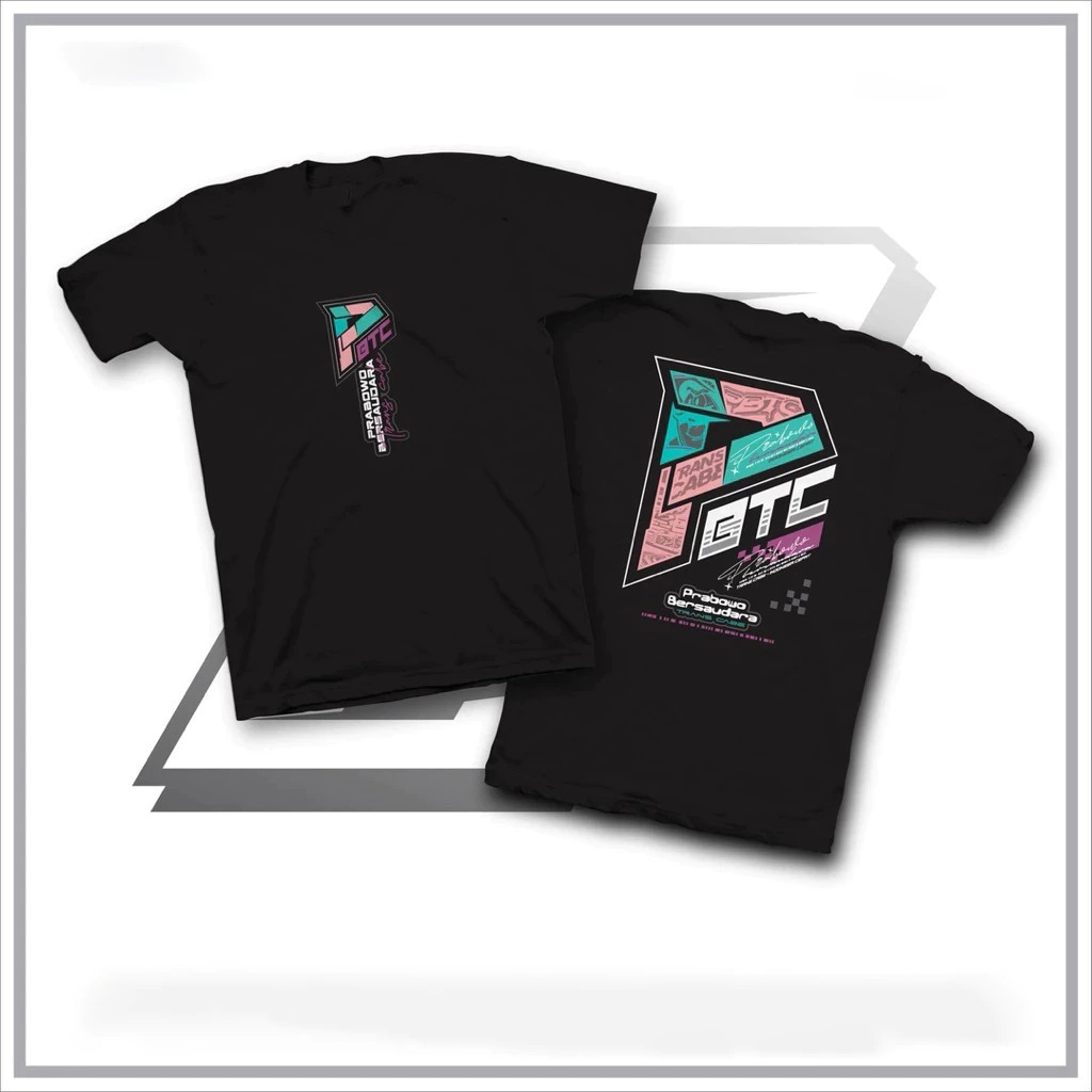 KAOS PBTC V1 KAOS PRABOWO BERSAUDARA TRANS CABE Baju Distro Original Cotton 24s | unisex