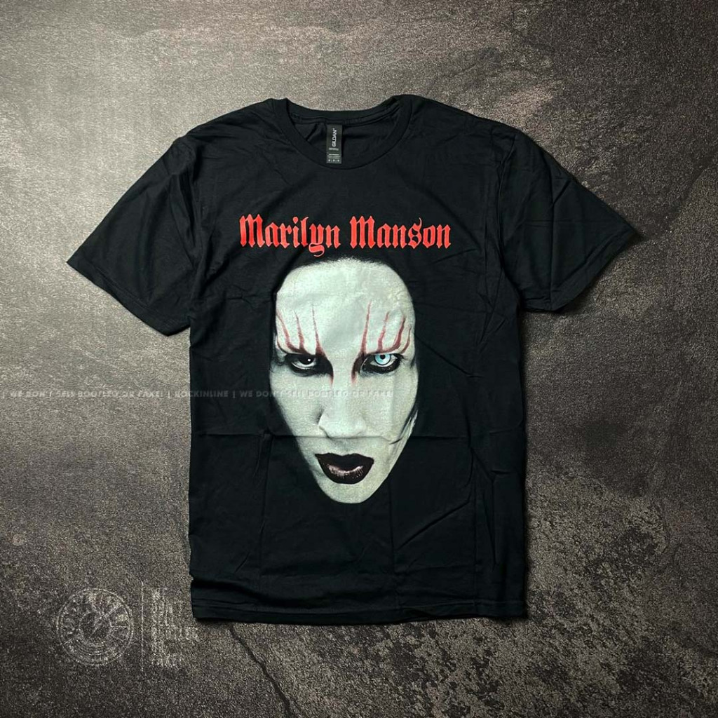 MARILYN MANSON - RED LIPS Kaos Band Original