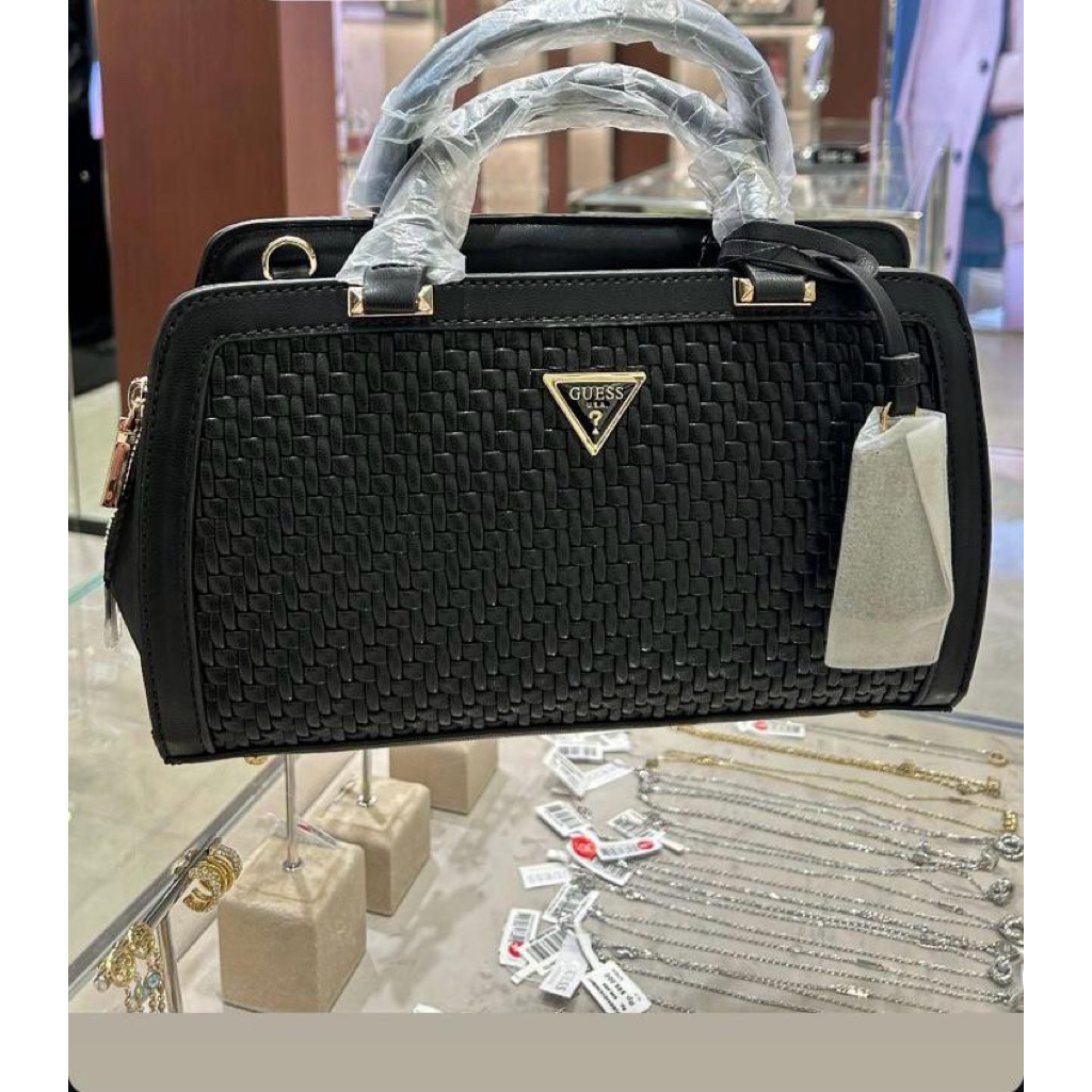 Murielle girlfriend satchel tas guess original wanita