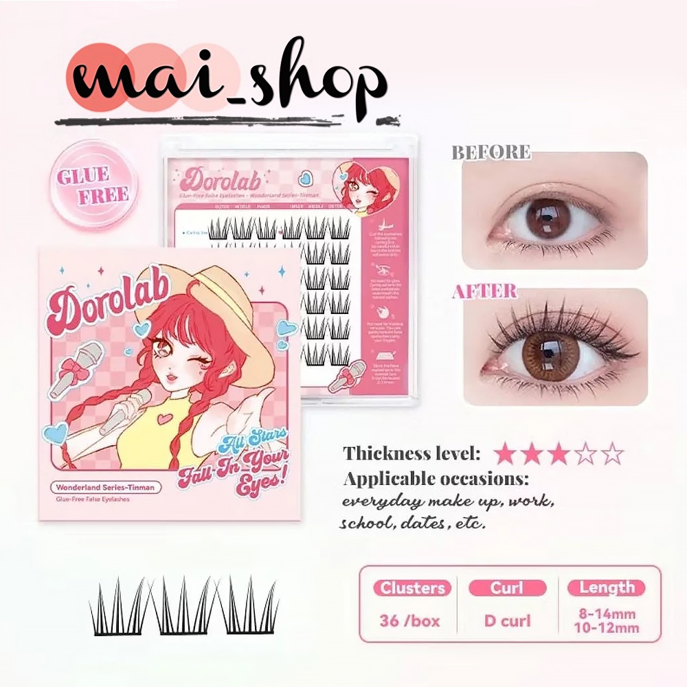 DOROLAB (NO NEED GLUE) Eyelash Only
