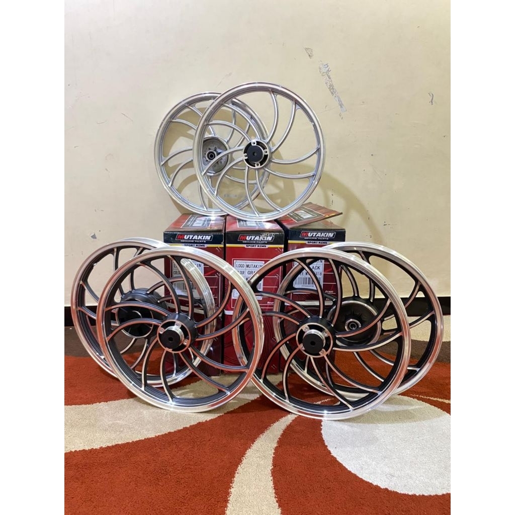 Velg pelek Cefiro RX King mutakin r18 ukuran 160 160