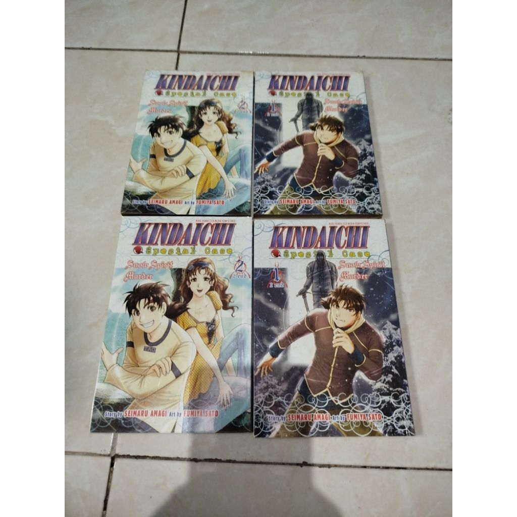 komik Kindaichi special case sinobu spirit murder