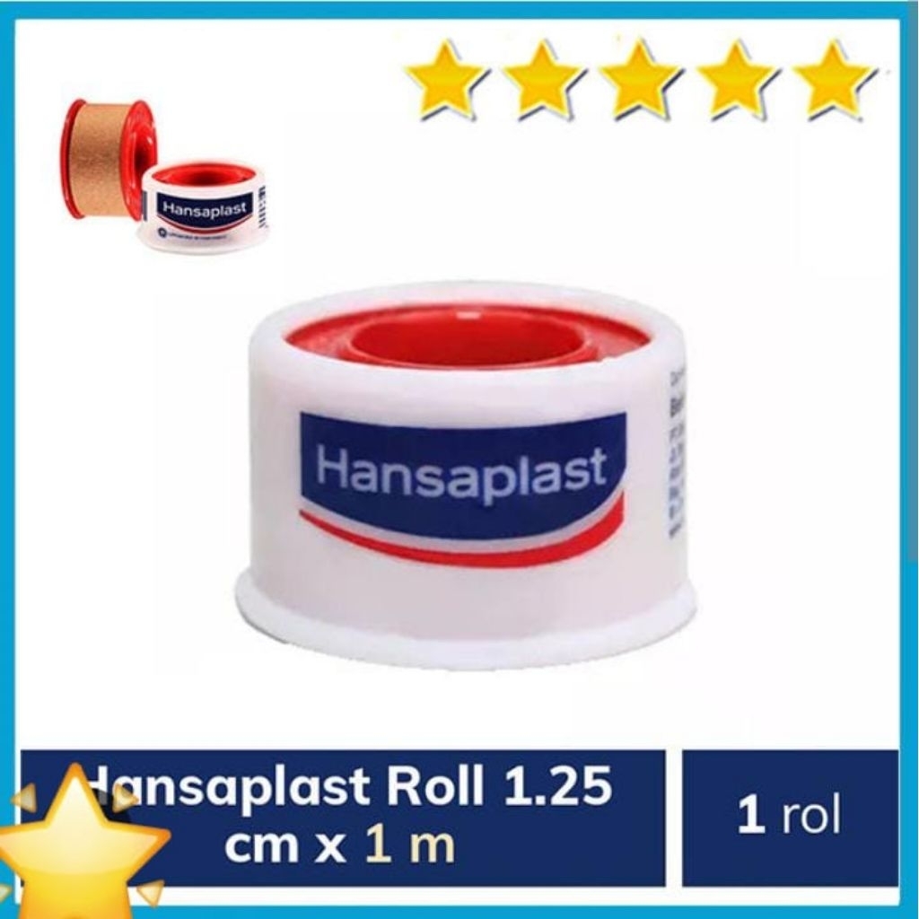 Plester Luka Hansaplast 1.25 X 1 M |Plester Roll