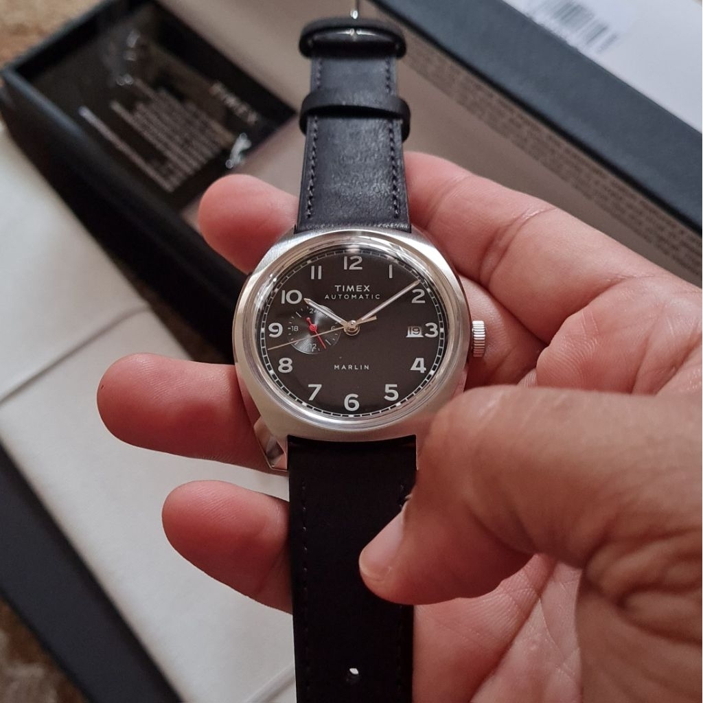 Timex Marlin TW2V62100 Automatic Black Dial