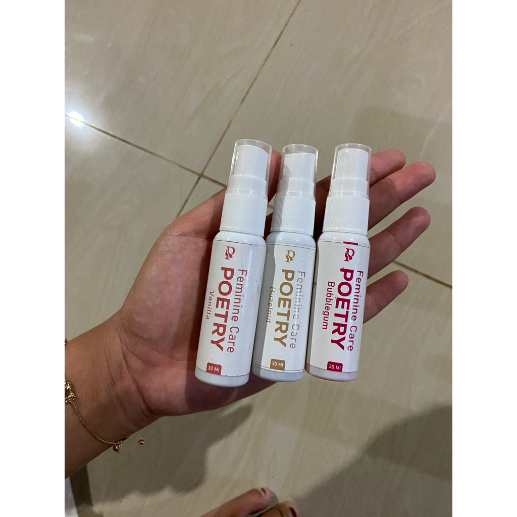 Feminine Care POETRY – 30ml (Vanilla / Bubblegum / Hazelnut)