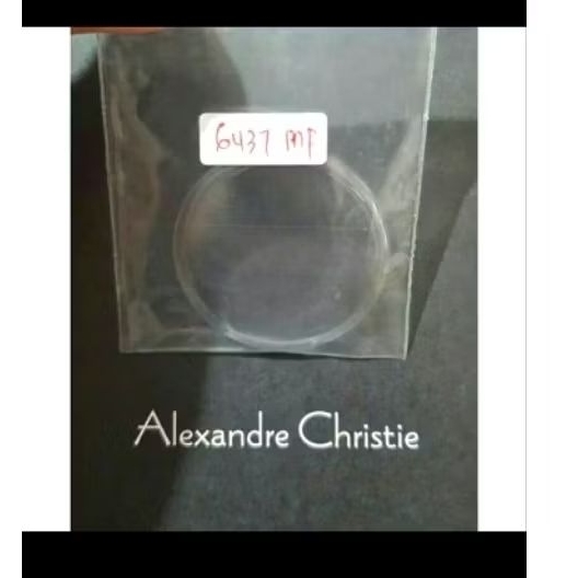 kaca jam tangan pria Alexandre Christie 6437mf original