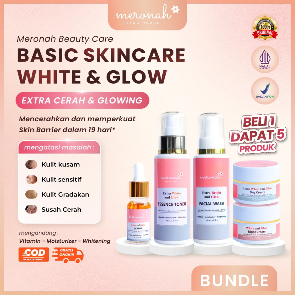 Meronah Basic Skincare White & Glow