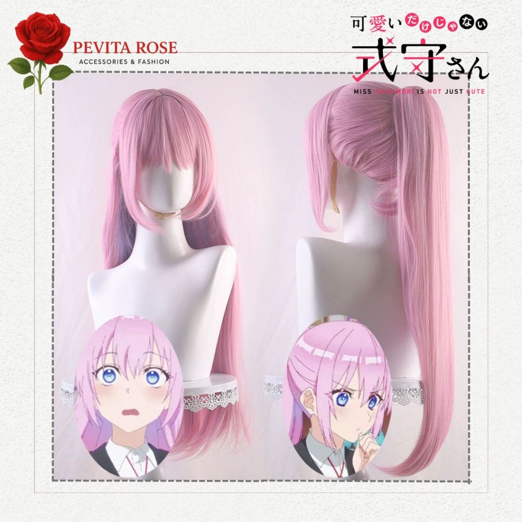 Pevita Rose Wig Rambut Palsu Wig Cosplay Shikimori's Not Just A Cutie