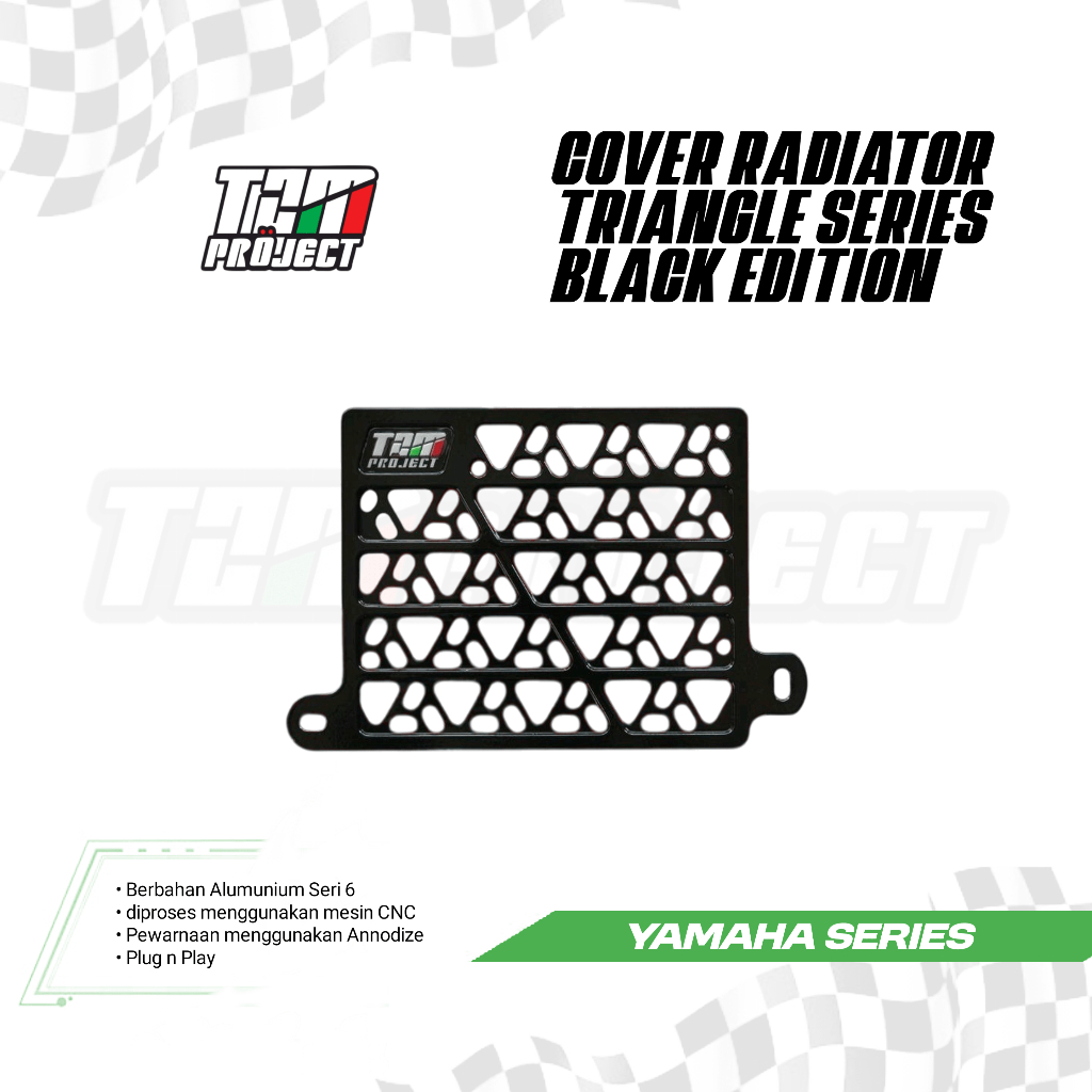 TZM Project Cover Radiator TZM Project untuk Yamaha Nmax new/old Aerox new/old,Lexi TRIANGLE
