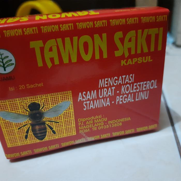 Tawon Mas Kapsul Original Maju Sukses Khasiat Lengkap