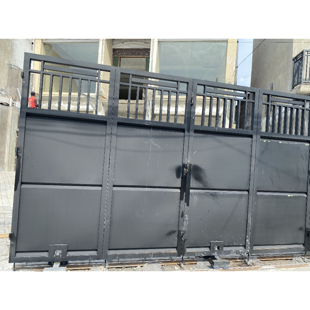 Pagar Plat Minimalis / Pagar Ruko