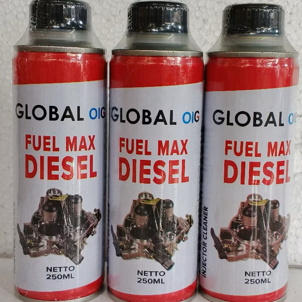 Global OIG Fuel Max Injector Cleaner Diesel ORIGINAL Pembersih Sistem Bahan Bakar Solar 250ml