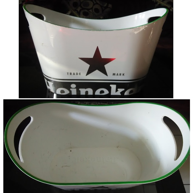 Tempat Botol Antik Jadul Heineken Tinggi 20 Panjang 33