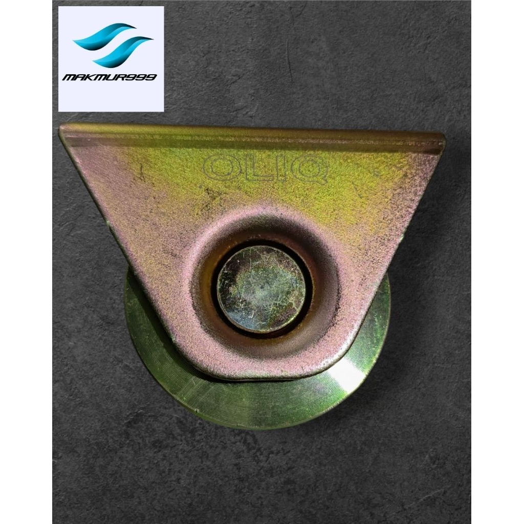 roda pagar besi / roda gerbang ukuran 6 cm kuat dan tebal