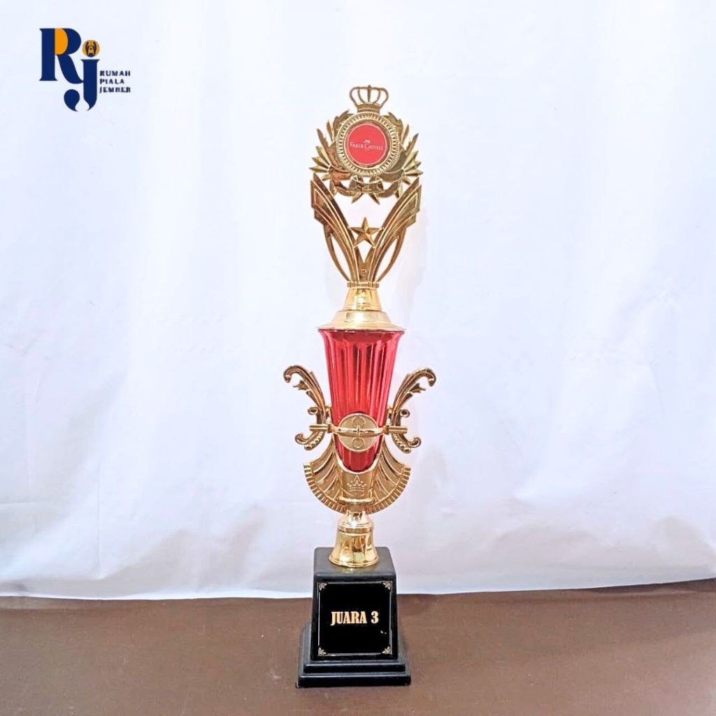 PIALA SATUAN CK IMPORT MEKROK KUPU 207 | PIALA SATUAN LOMBA BADMINTON