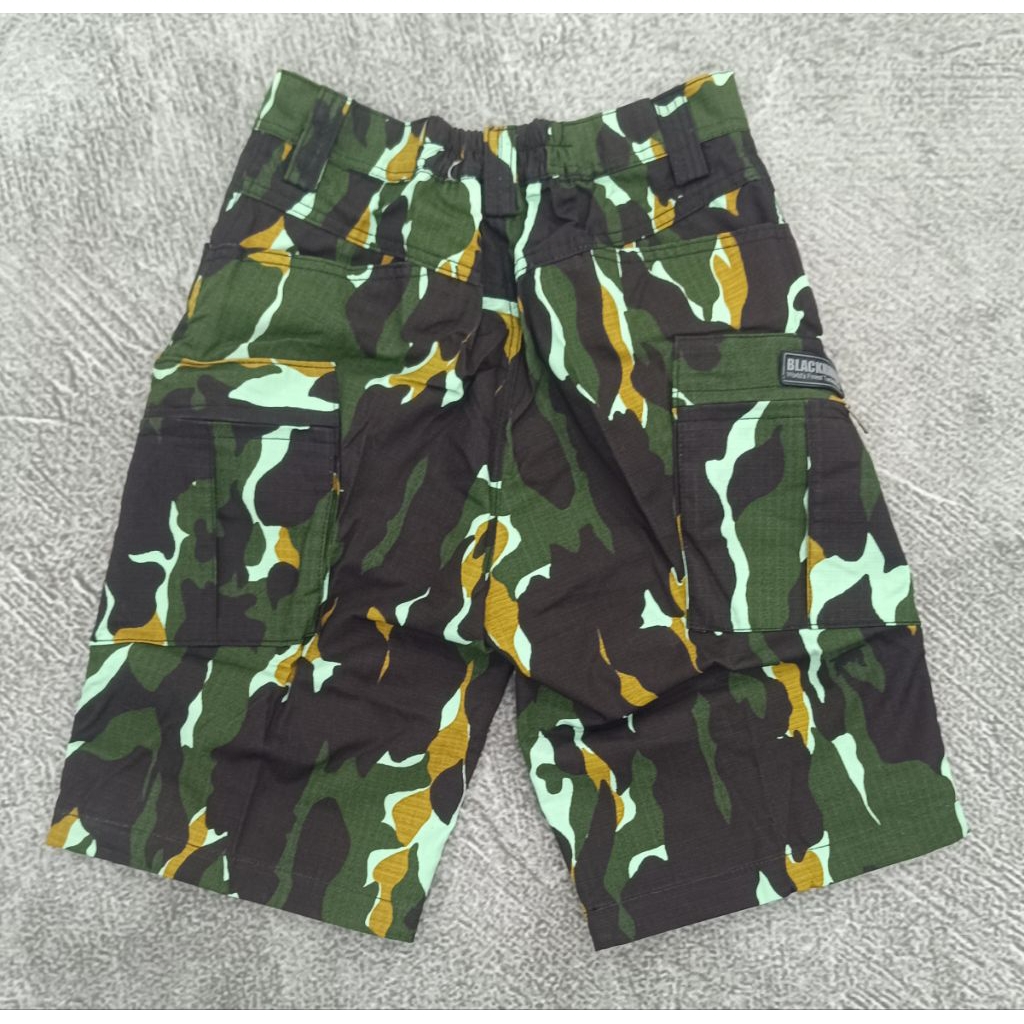 Celana Pendek TACTICAL BLACK HAWK LORENG BRIMOB Premium/Celana Pendek TACTICAL