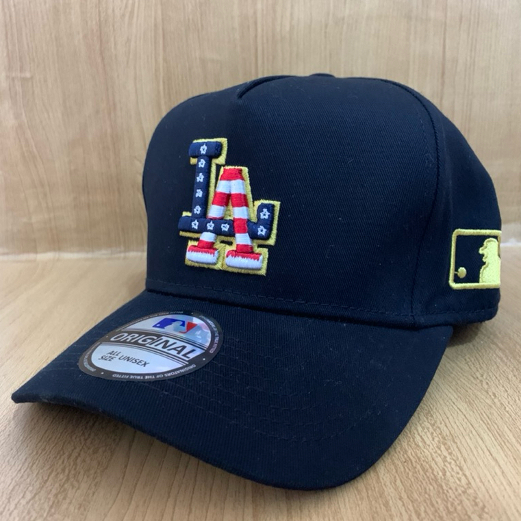 Topi Premium Baseball Caps Motif LA Bordir USA