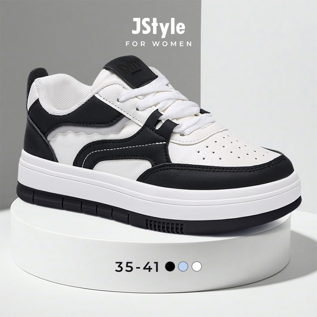 Sepatu DNY Sneakers Putih Wanita Sepatu Kets Perempuan Women Shoes Casual Import Sneaker Cewek SP-35