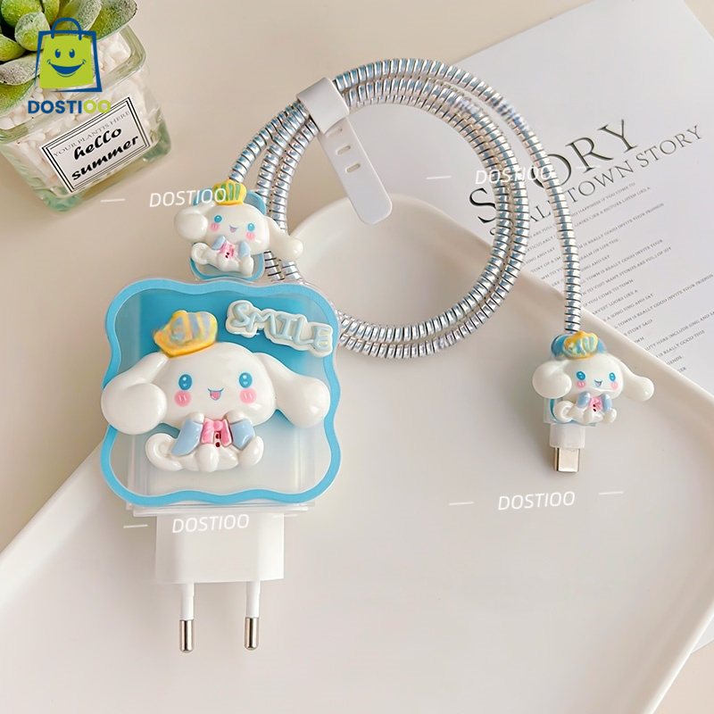 1 Set 5 item Pelindung Kabel Carger Vivo 120w  Adaptor Pelindung Kepala Carger Pelindung Kabel Charg