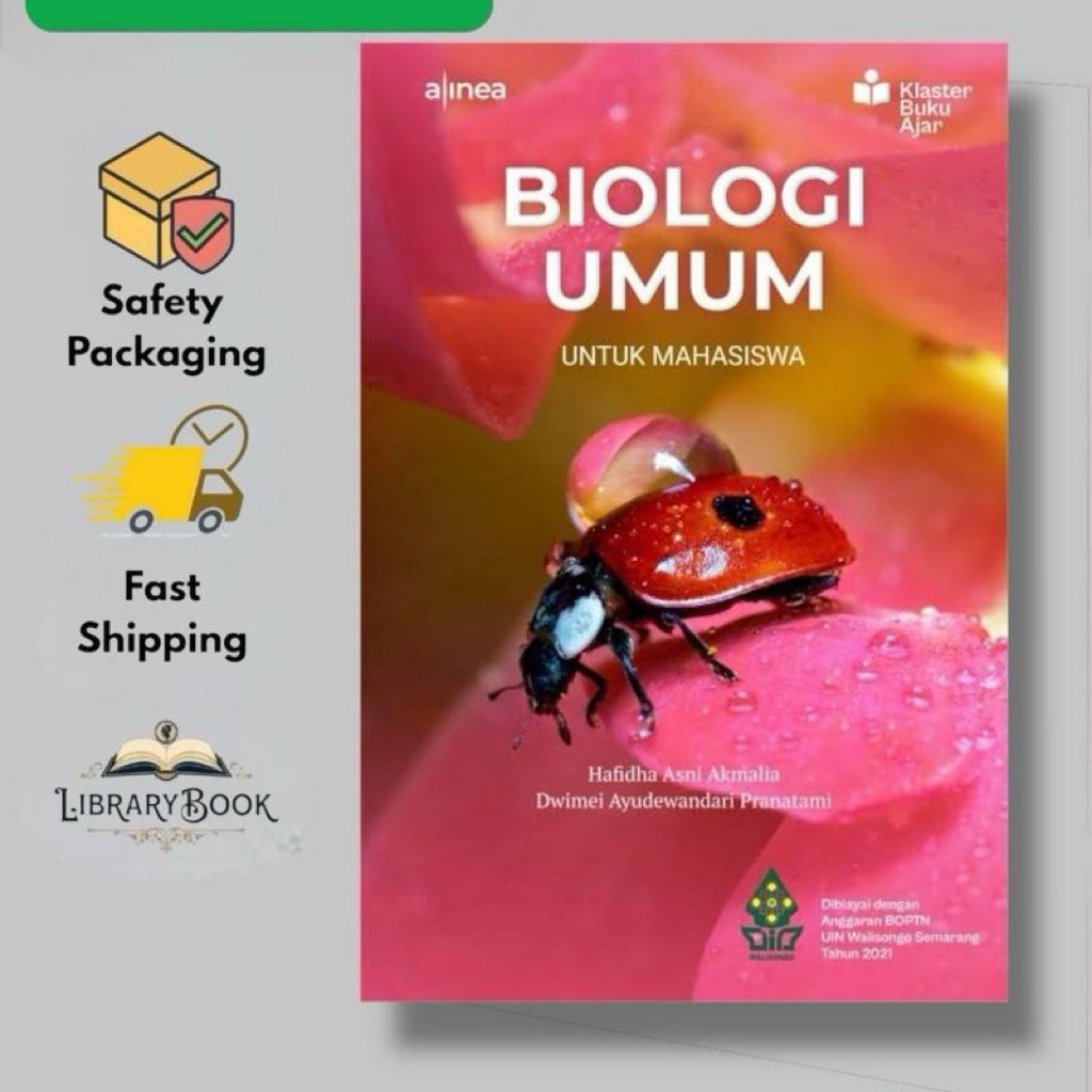 BIOLOGI UMUM UNTUK MAHASISWA Buku oleh Dwimei Ayudewandari Pranatami, M.Sc. dan Hafidha Asni Akmalia