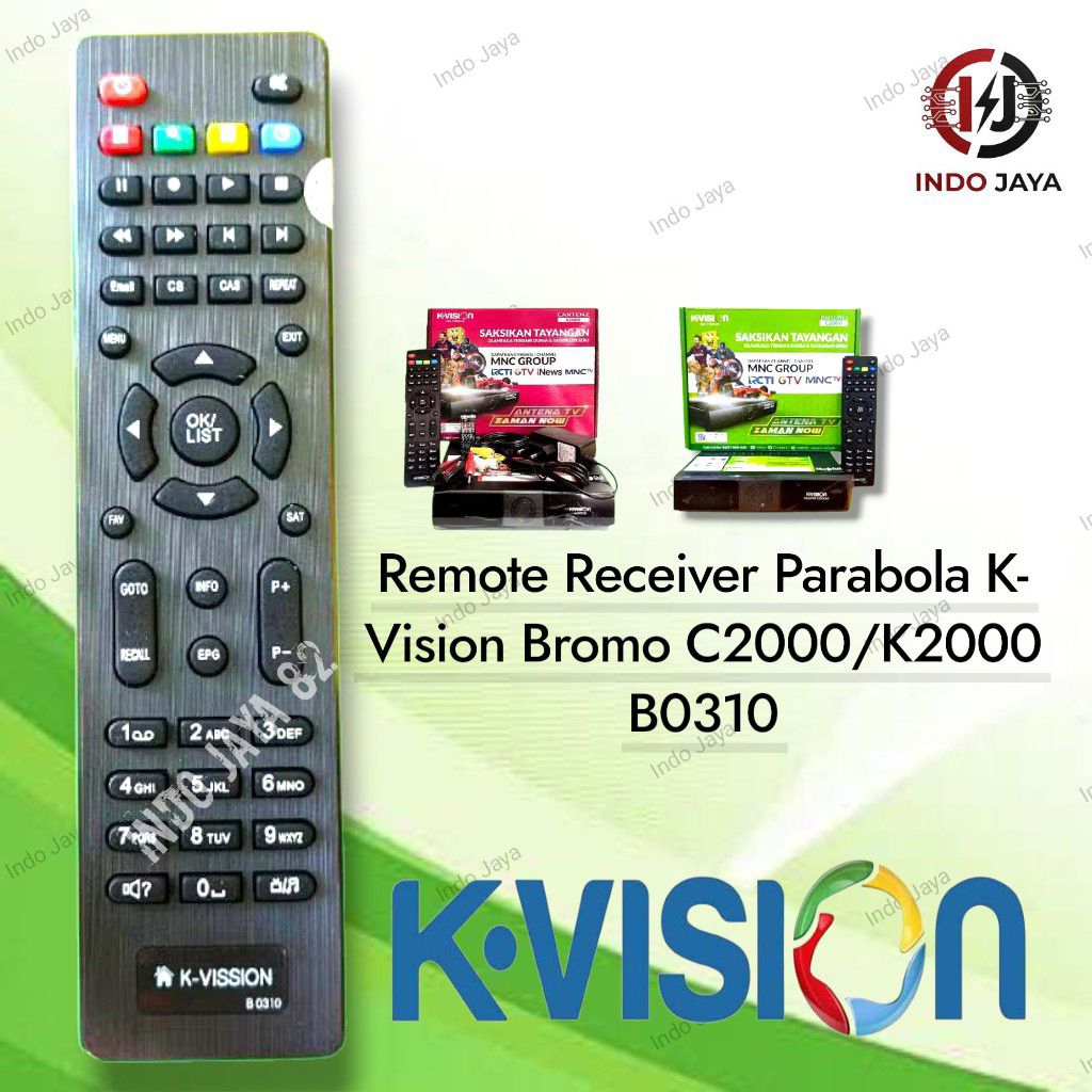 Remote K-Vision Bromo C2000 K-Vision B0310 K-Vision Cartenz K2000