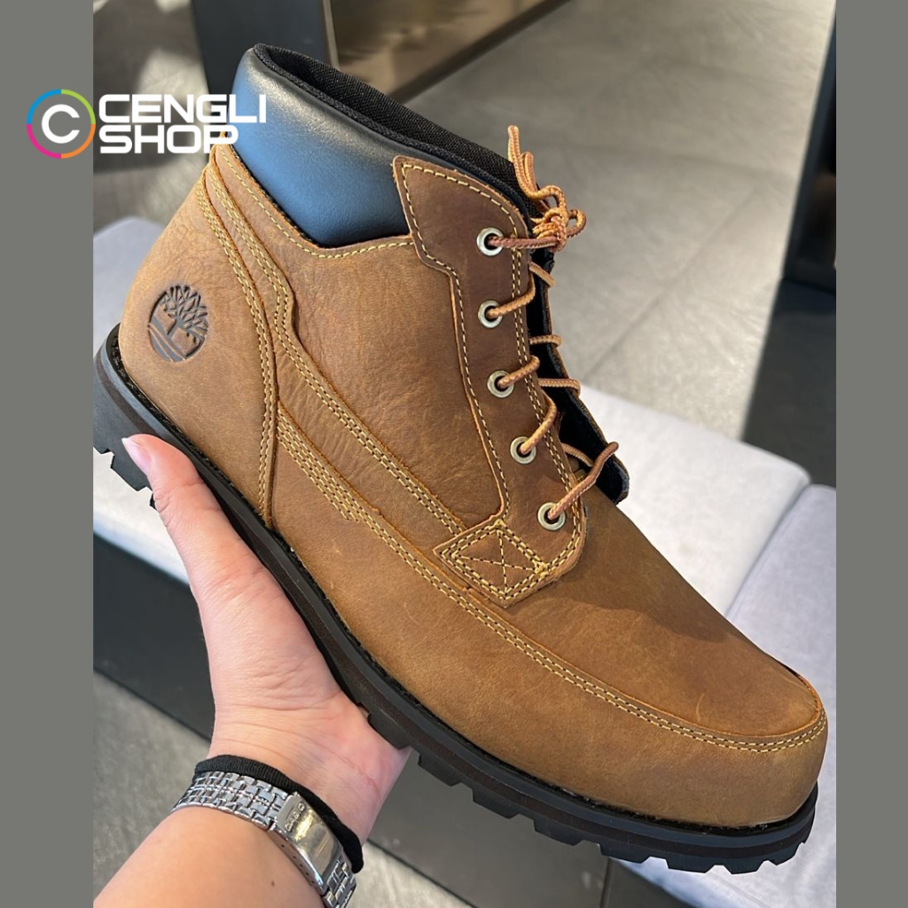 SEPATU BOOTS TIMBERLAND BOOT PRIA ORIGINAL KULIT ASLI TM54