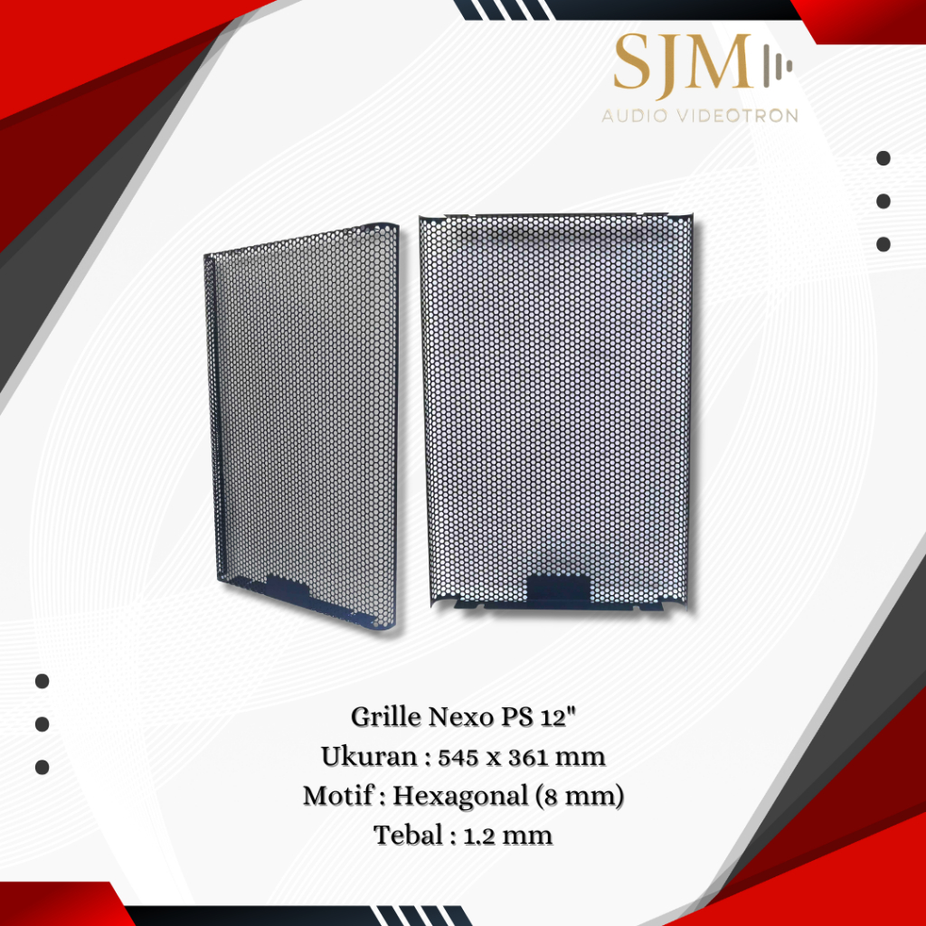 GRILLE - Ram Speaker Grille Nexo PS 12"